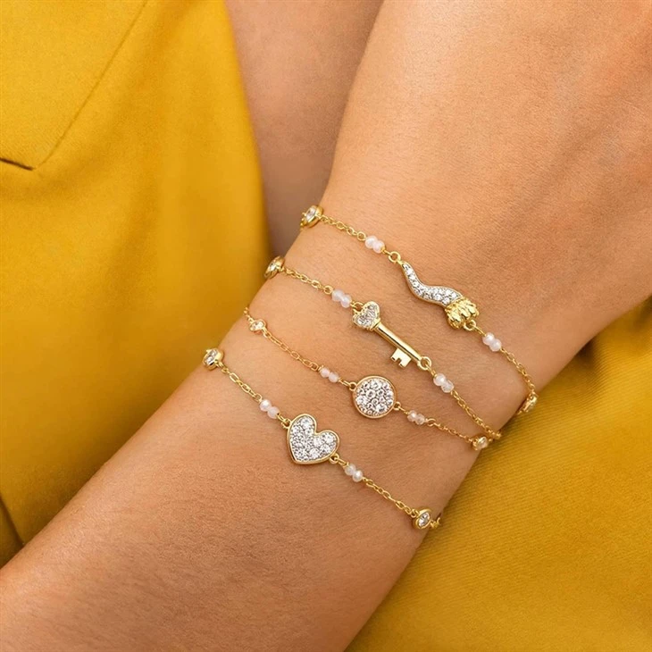 Pulseira Dainty Key Station