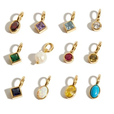 Pingente de Pedra Natural Birthstone