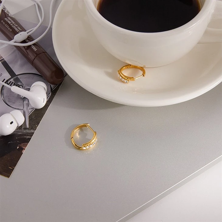 Unique CZ Hoop Earring suppliers